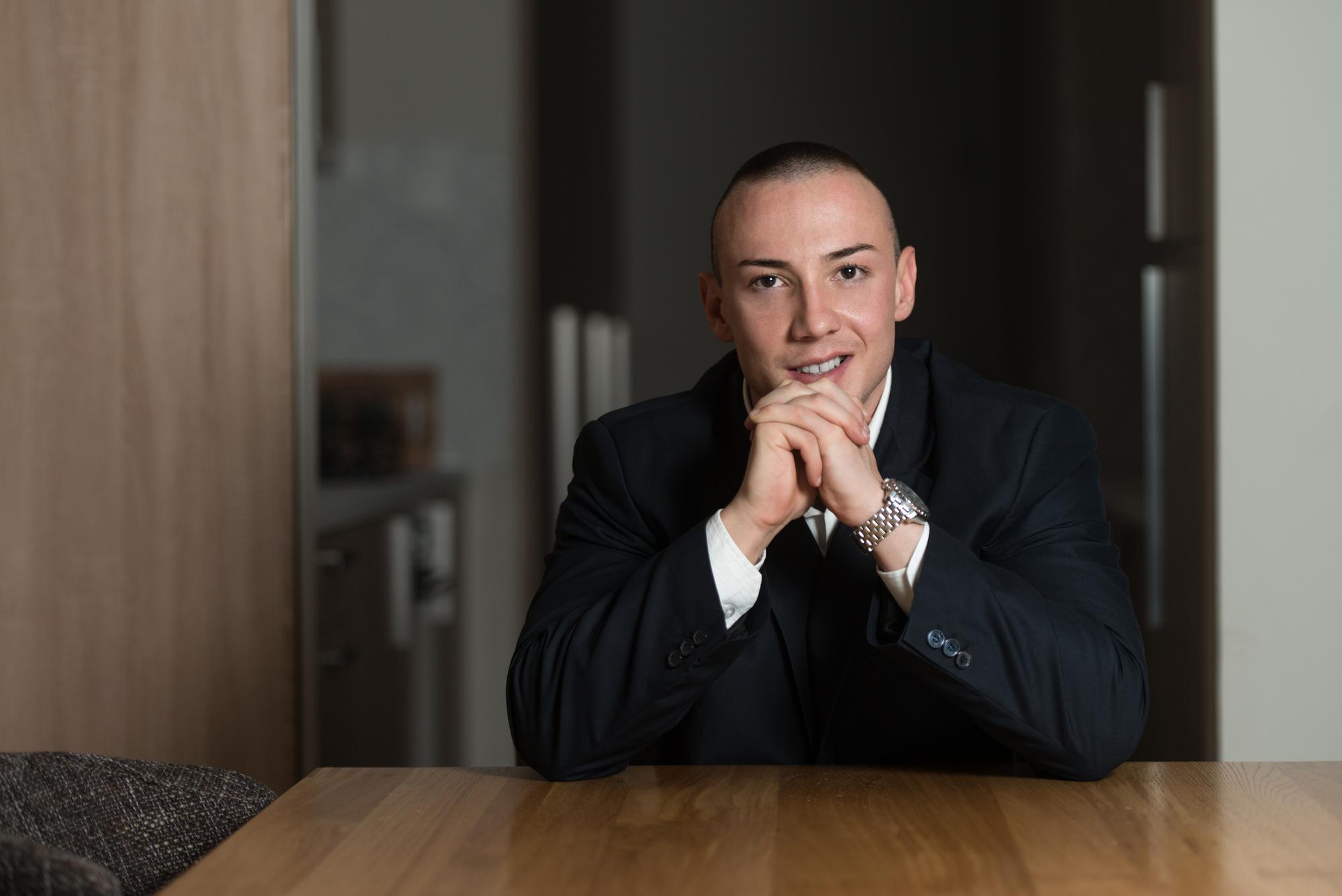 portrait of Mihai, legal advisor